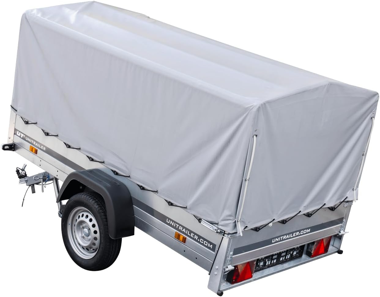 UNITRAILER PKW Anhänger – Kippbare Deichsel | Stahlwände, Siebdruckboden, sofort zugelassen & einsatzbereit