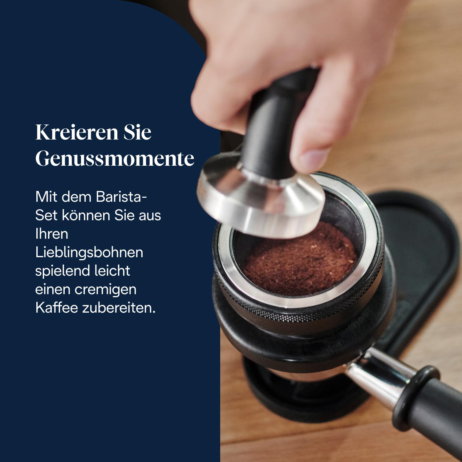 De'Longhi Siebträgermaschine La Specialista Arte EC9155.MB, Espressomaschine mit Mahlwerk, 8 Mahlgrade, 15 Bar, 3 Temperaturen, Milchschaumdüse, 1550W, 1,7L Tank, Edelstahl/Schwarz inkl. Barista-Kit