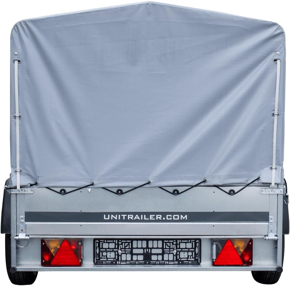 UNITRAILER PKW Anhänger – Kippbare Deichsel | Stahlwände, Siebdruckboden, sofort zugelassen & einsatzbereit